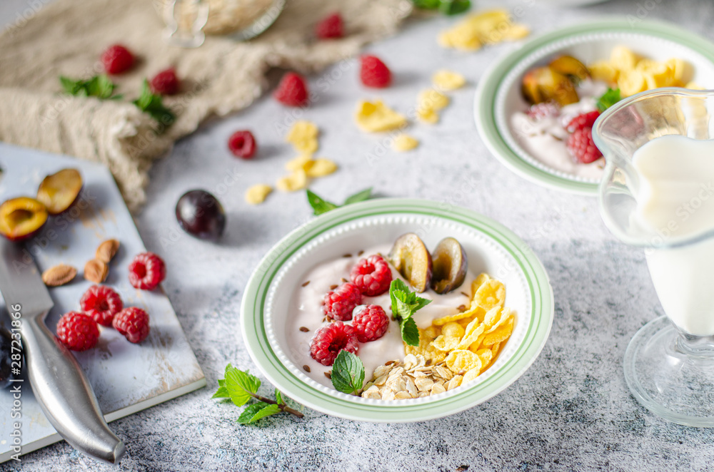 Easy and delicious cornflakes breakfast Easy and delicious cornflakes breakfast