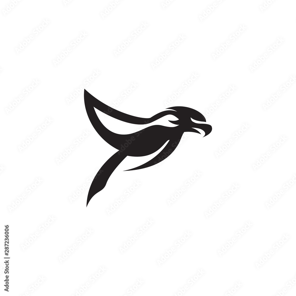 Fototapeta premium phoenix logo template