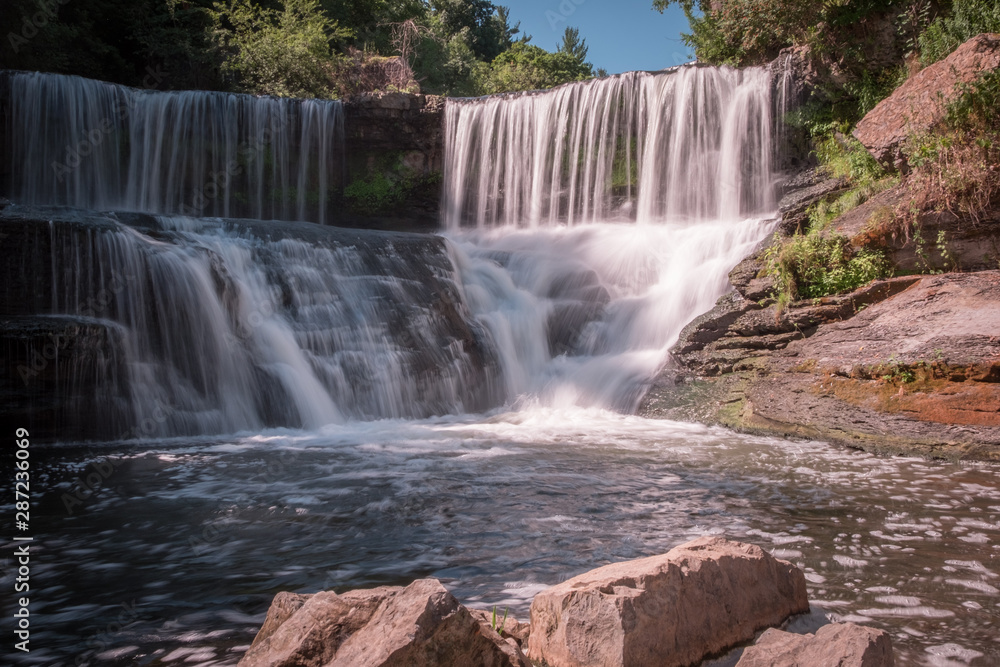 Obraz premium Keuka Lake Outlet Falls