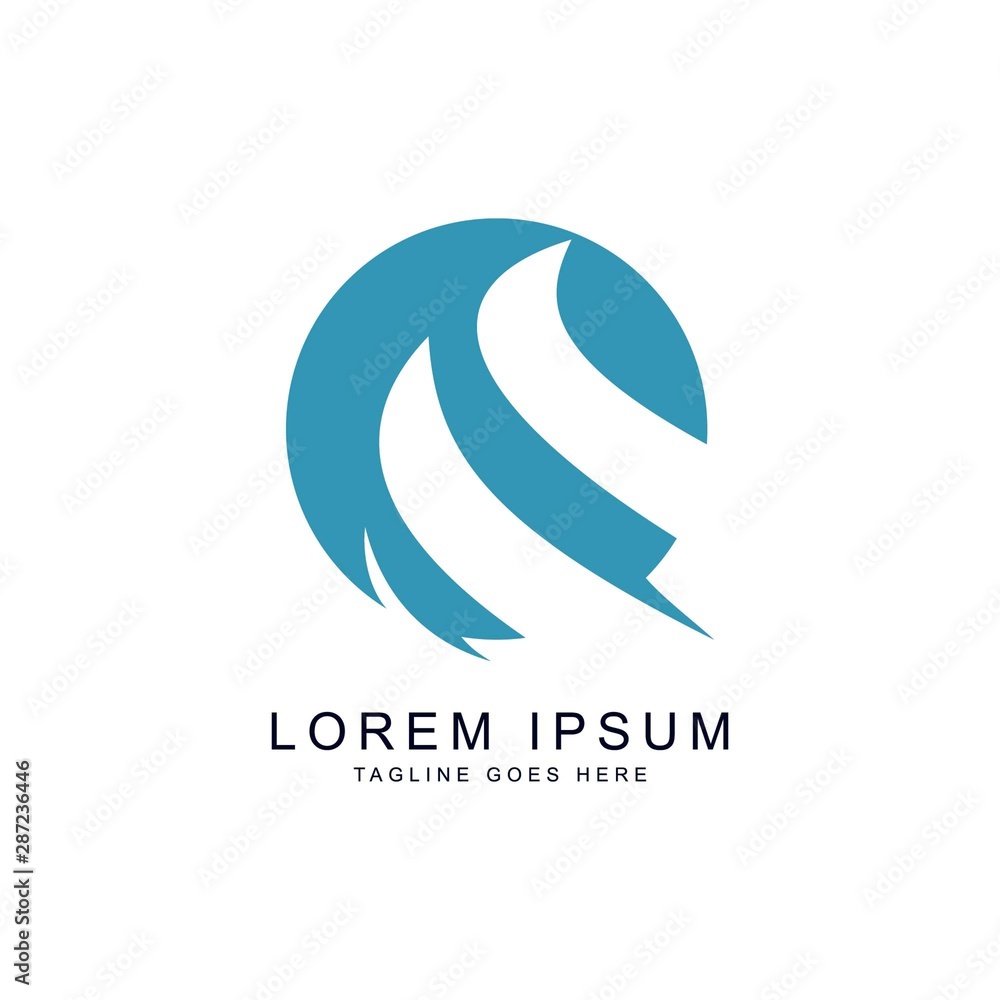abstract logo template abstract logo template