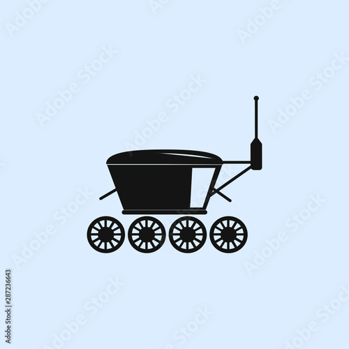 mars exploration rover icon. elements of space icon. signs, symbols collection, simple icon for websites, web design, mobile app