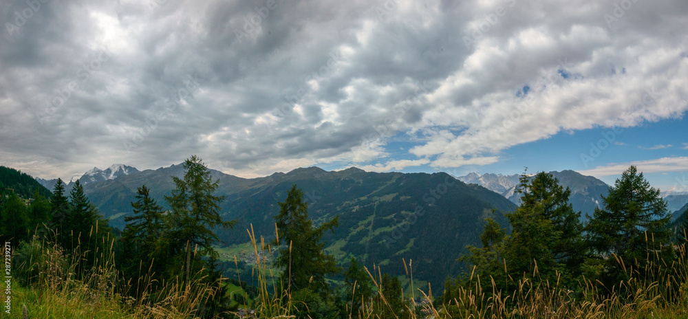 Mountains in Verbier, Switzerland