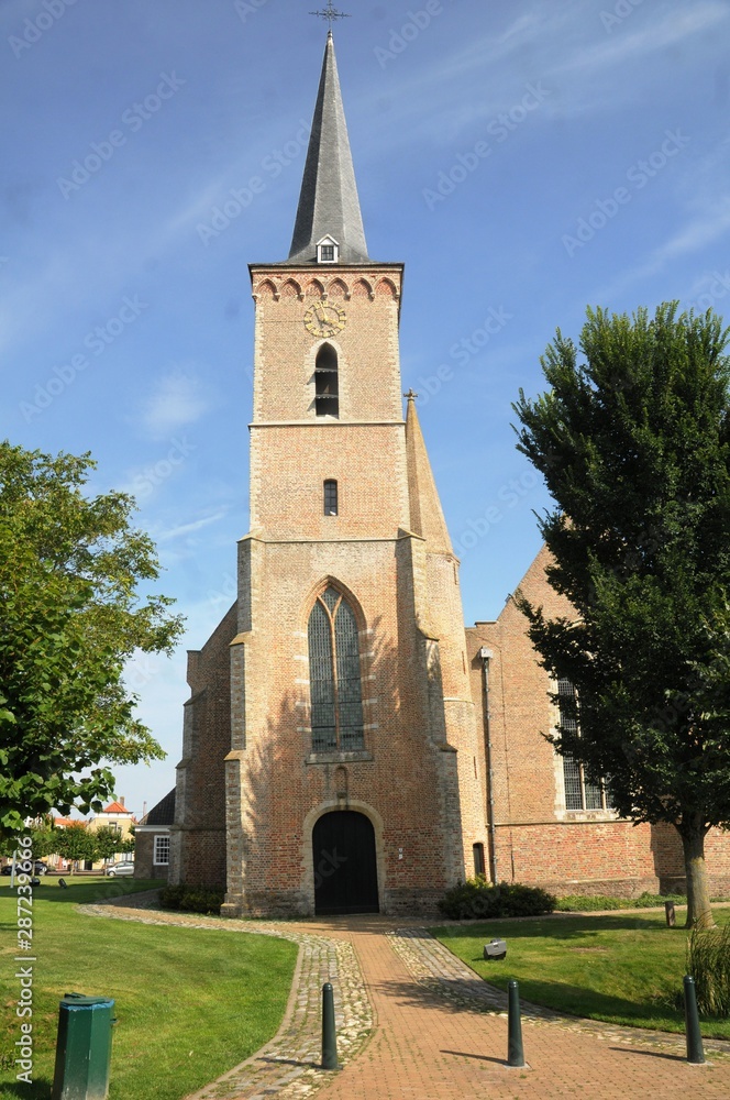 Église Saint-Adrien de Dreischor (Zélande- Pays-Bas)