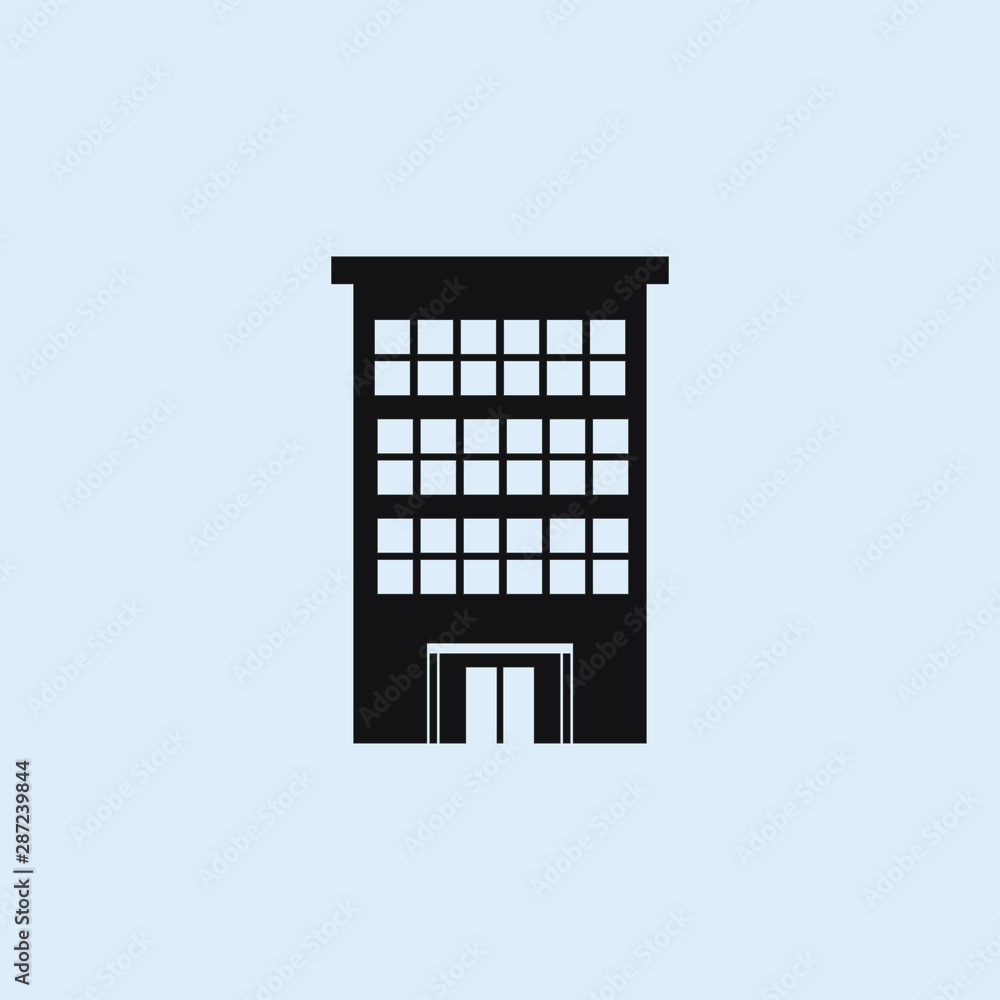 office building flat icon. Elements of buildings illustration icons. Signs, symbols can be used for web, logo, mobile app, UI, UX on sky background office building flat icon. Elements of buildings illustration icons. Signs, symbols can be used for web, logo, mobile app, UI, UX on sky background