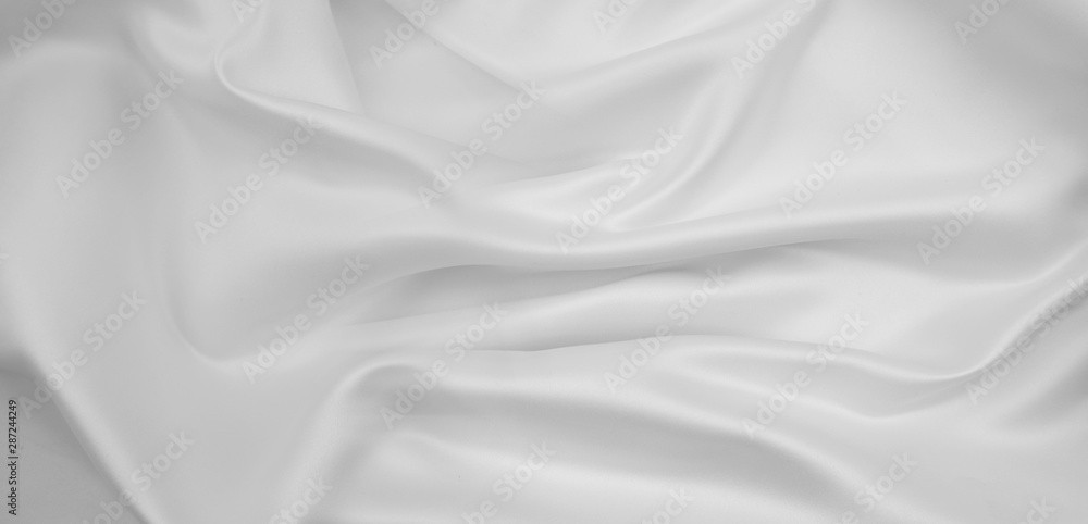 White silk fabric lines White silk fabric lines