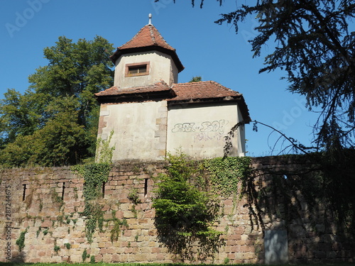 Wissembourg - Weißenburg – Weisseburch - im Elsass - mit mittelalterlichem Stadtkern photo