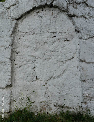 Wall of stone as texture and background