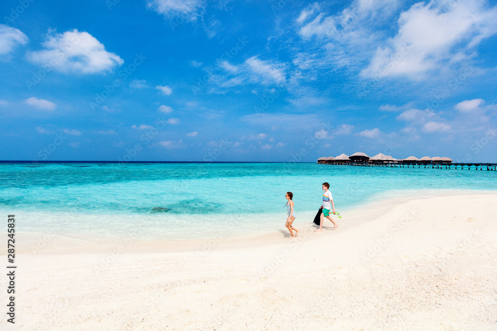 Kids at beach