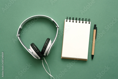 Obraz na plátně Song lyrics mockup