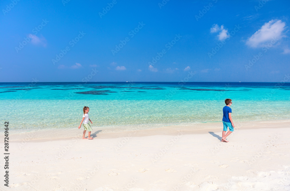 Kids at beach