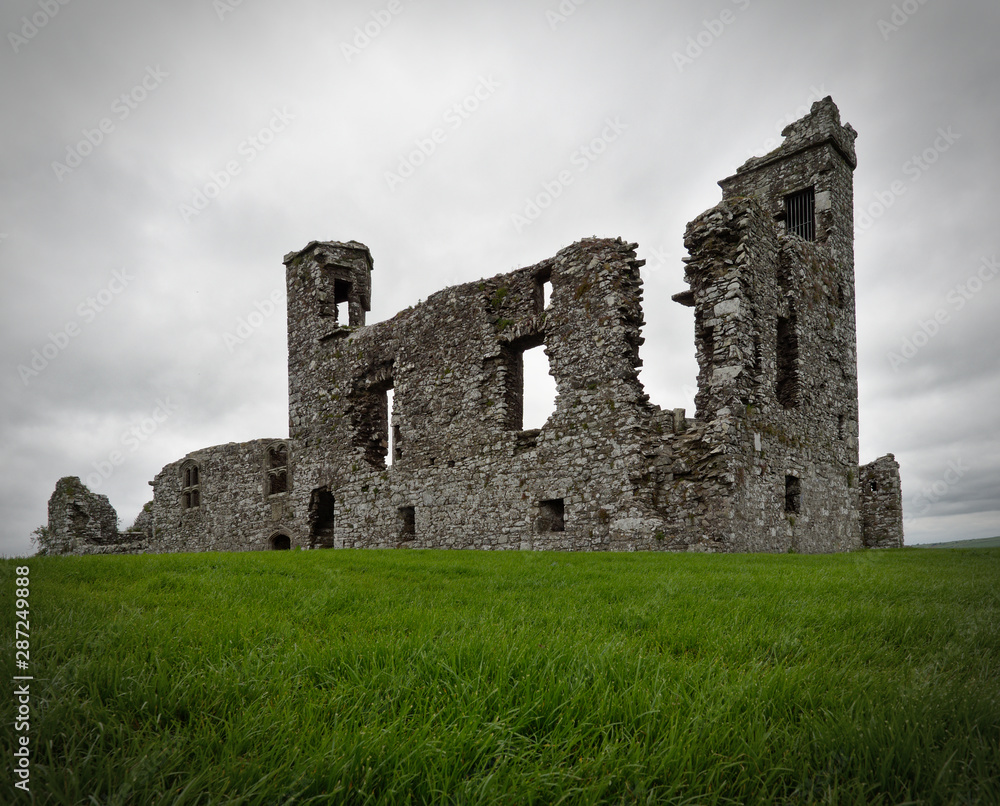 Ruined friary church and college on the Hill of Slane, Co. Meath, Ireland Ruined friary church and college on the Hill of Slane, Co. Meath, Ireland
