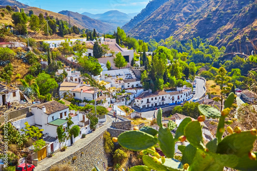 View of the Sacramonte near Granada in Spain. photo