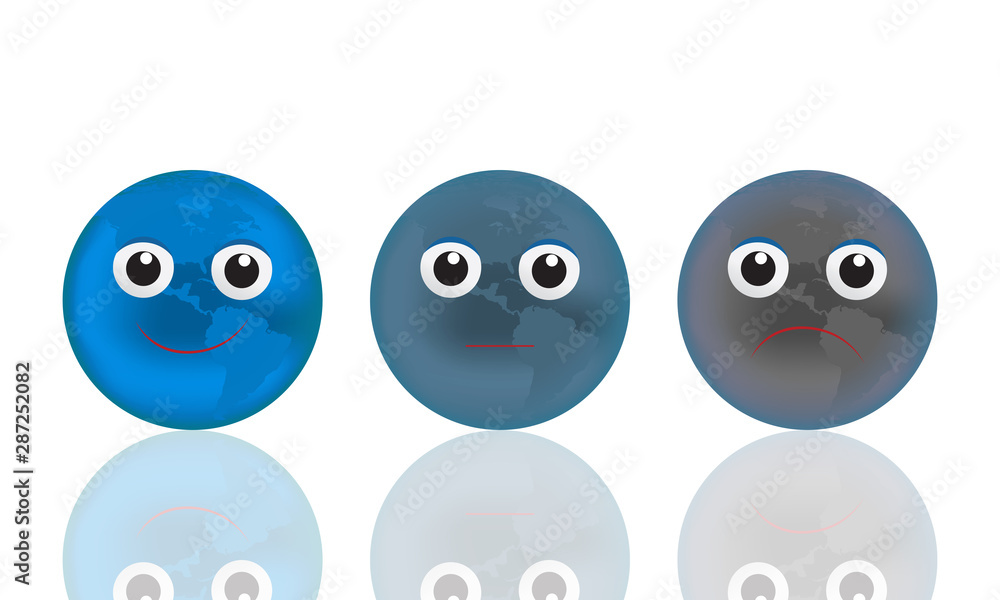 Background with illustration of planet earth Background with illustration of planet earth