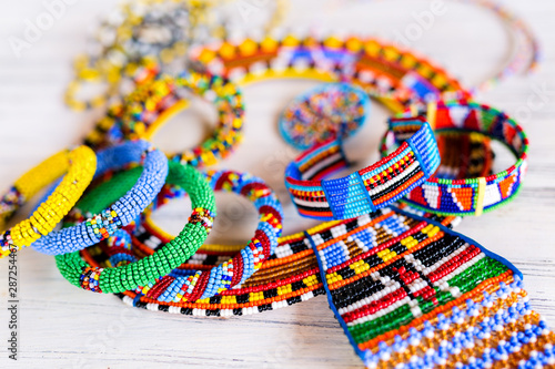 Masai traditional jewelry