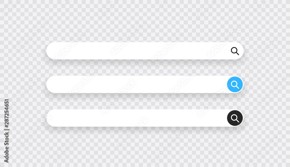 Set www search bar icons. Vector illustration isolated on white background. www search bar icon for web site, app, ui and logo. Concept search and www. Set www search bar icons. Vector illustration isolated on white background. www search bar icon for web site, app, ui and logo. Concept search and www.