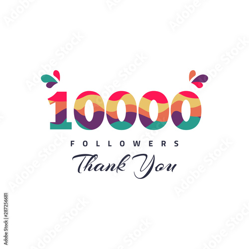10000 Followers thank you