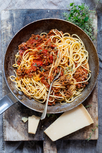 Fényképezés Spaghetti bolognese