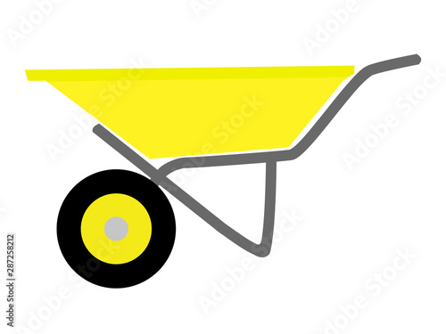 garden wheelbarrow, motives of gardening