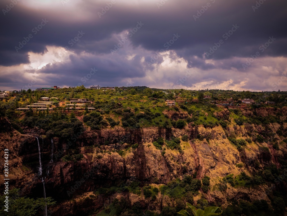 Beauty of clouds and nature in the western ghats in India. Beauty of clouds and nature in the western ghats in India.