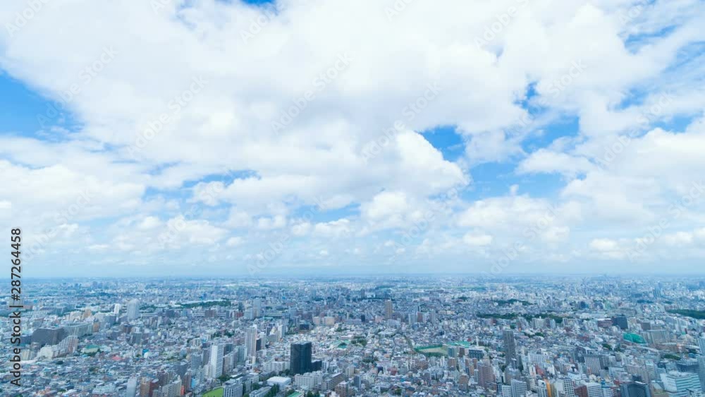 東京風景 ワイド タイムラプス 2019年 夏 東京風景 ワイド タイムラプス 2019年 夏