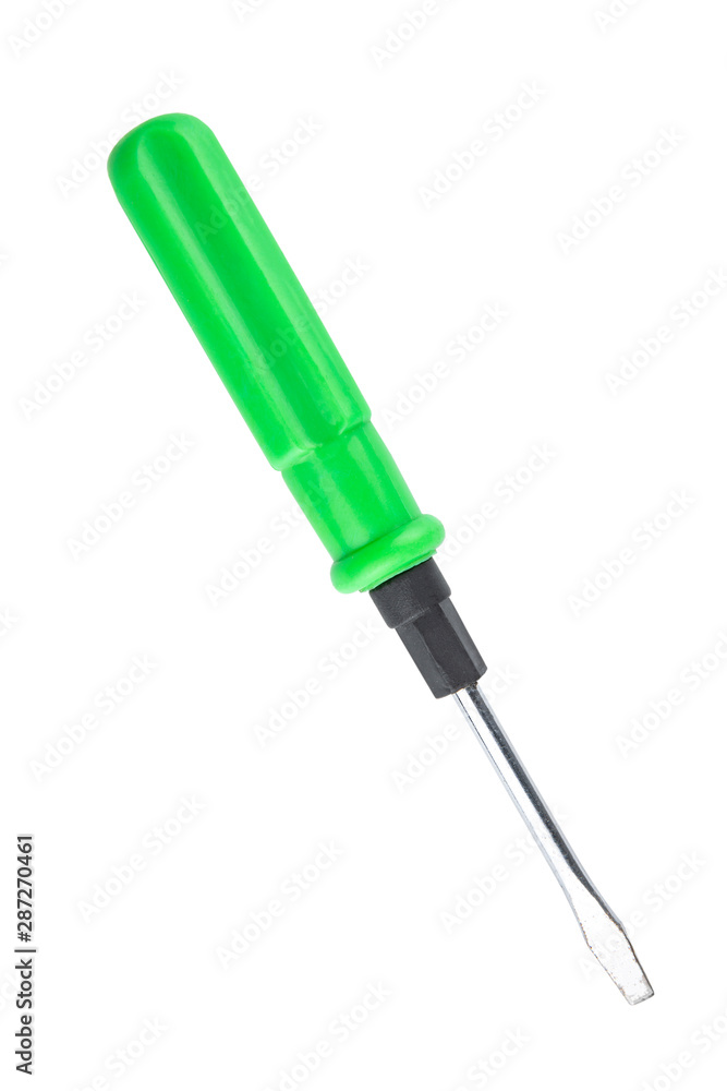 Screwdriver on white background Screwdriver on white background