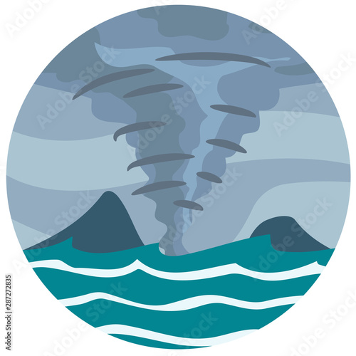 hurricane  vector graphic clipart