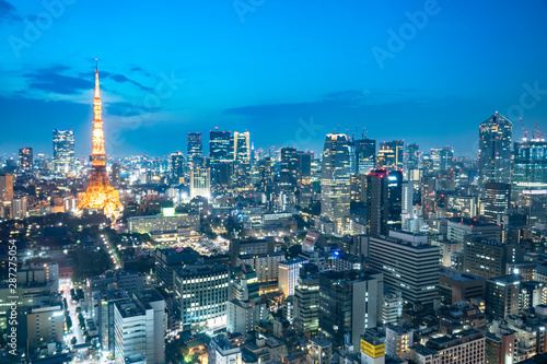 Wallpaper Mural 東京　夜景 Torontodigital.ca