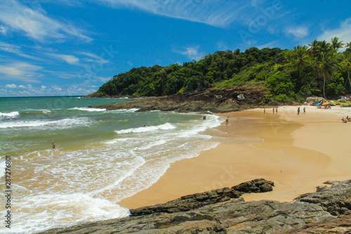 The tropical beauty of northeastern Brazil - Praia do Costa - Itacare - BA photo