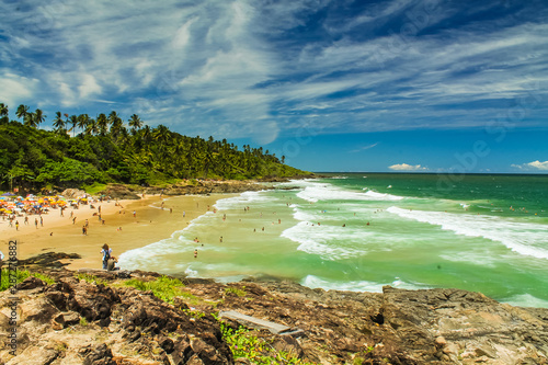 The tropical beauty of northeastern Brazil - Praia da Tiririca - Itacare - BA photo