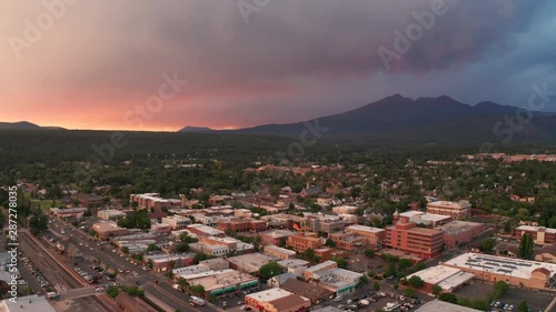 Sunset over Flagstaff Arizona