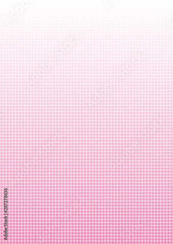 ピンクの桜を敷き詰めた背景イラスト