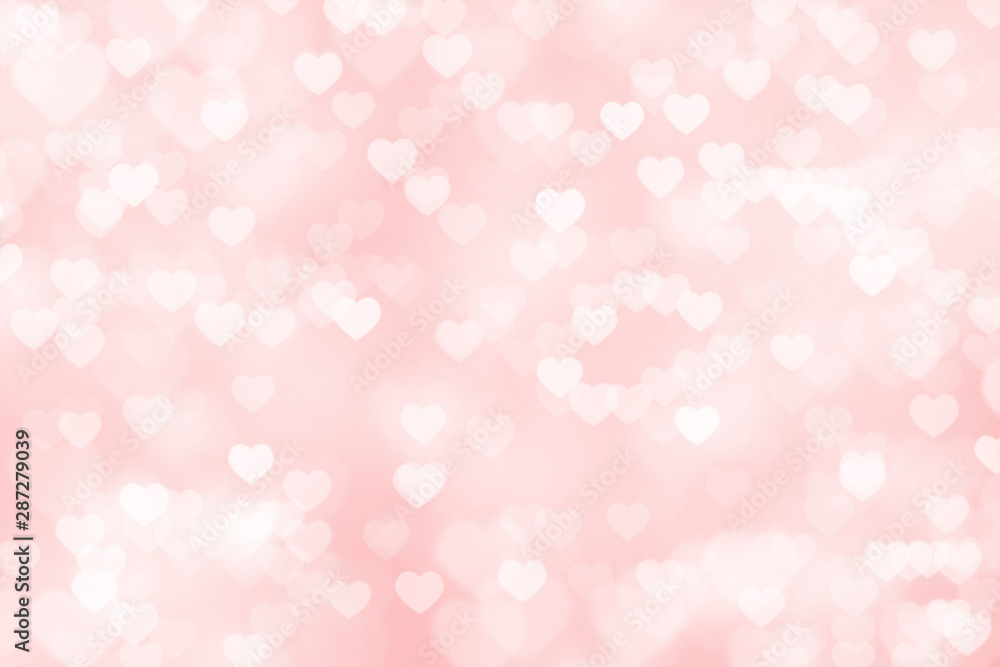 heart background valentine pink love - obrazy, fototapety, plakaty 