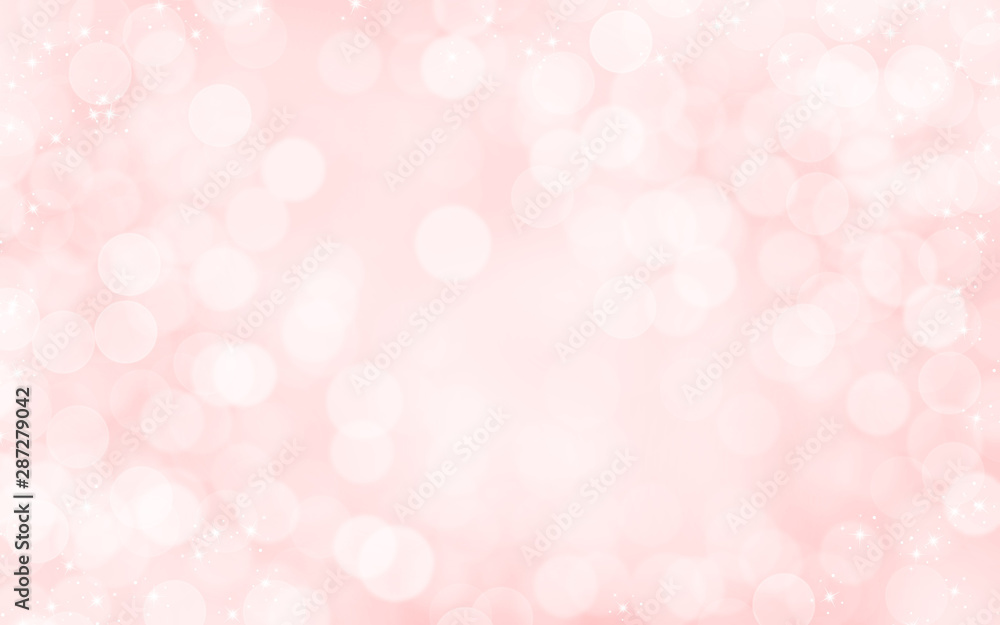 Pink bokeh abstract glow light backgrounds