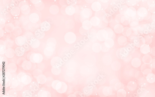 Pink bokeh abstract glow light backgrounds