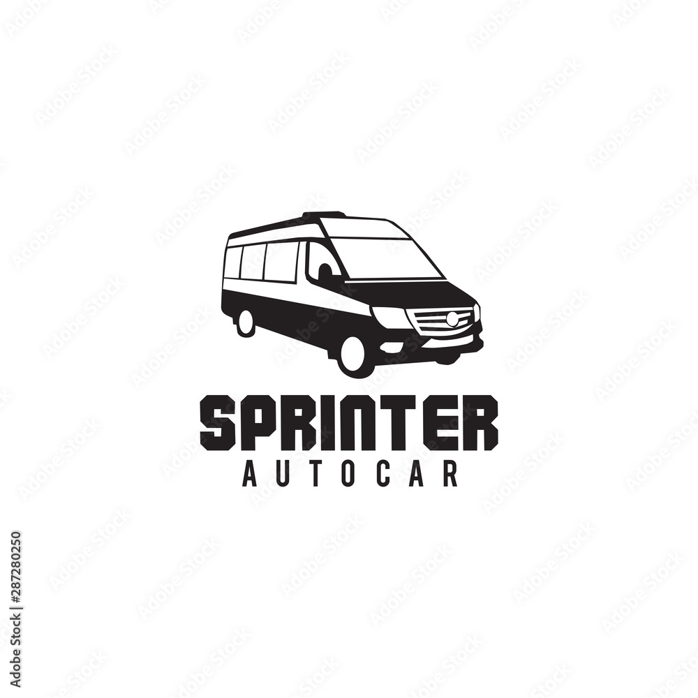 Adventure car logo design template