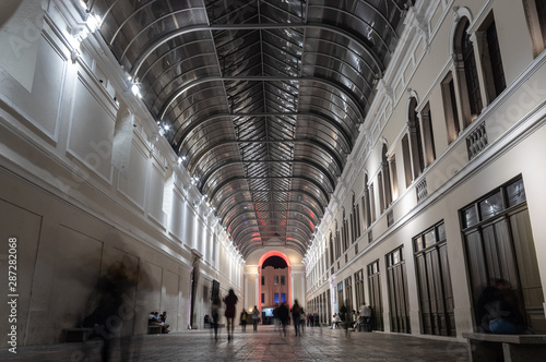 Pasillo del Centro Histórico de Mérida, Yucatan.