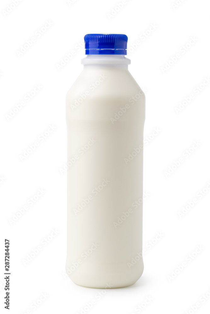 Milk bottle isolated on white background Milk bottle isolated on white background