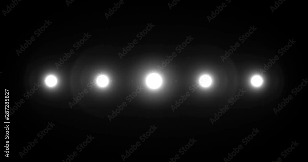 multiple light bulbs in horizontal position like lights stage on chroma key green screen multiple light bulbs in horizontal position like lights stage on chroma key green screen