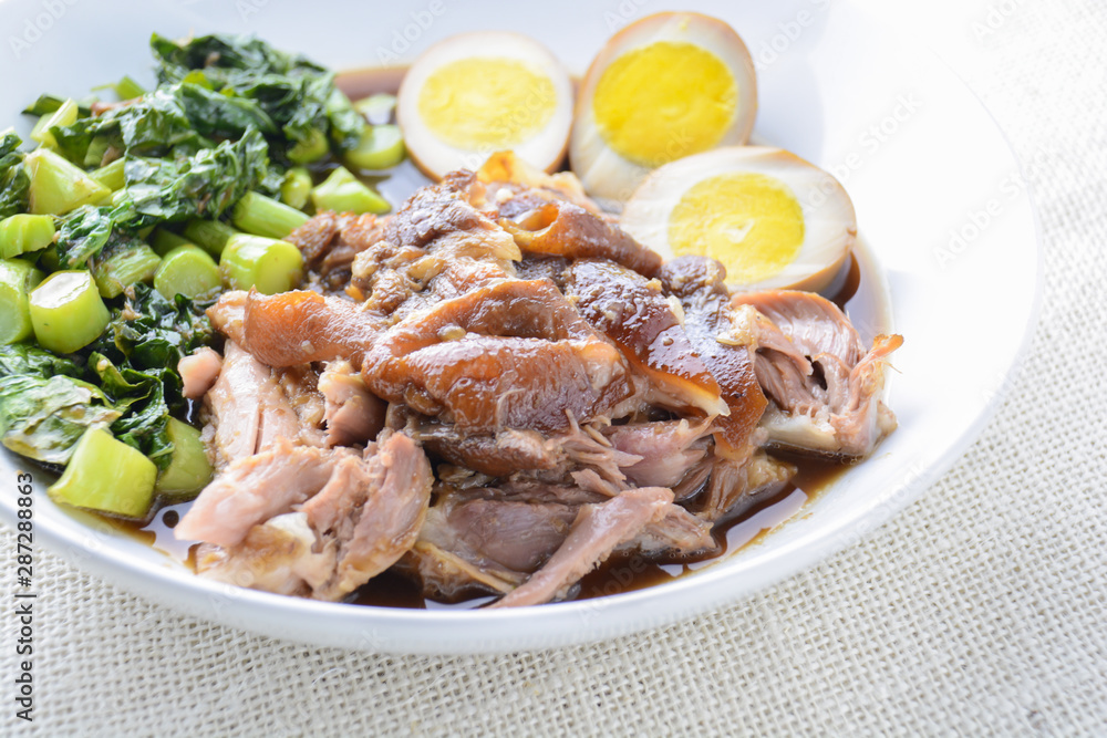 Braised Pork Leg, a one pot comfort dish Braised Pork Leg, a one pot comfort dish