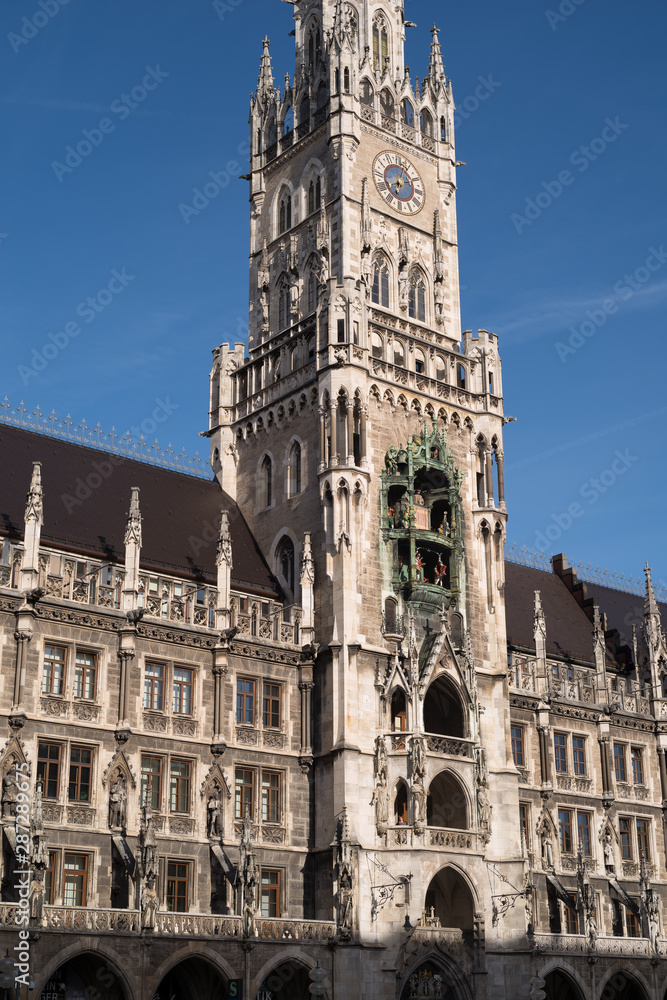 Fototapeta premium Rathaus in München