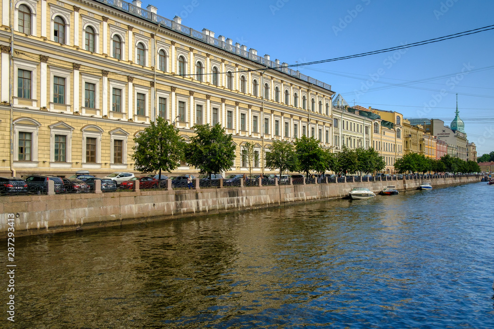 Moyka River in St. Petersburg