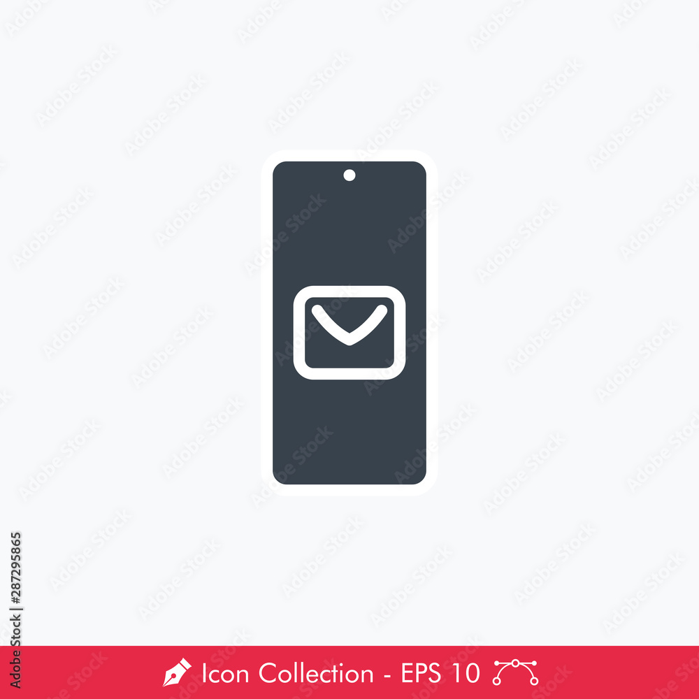 Mail (Message) App Icon / Vector Mail (Message) App Icon / Vector