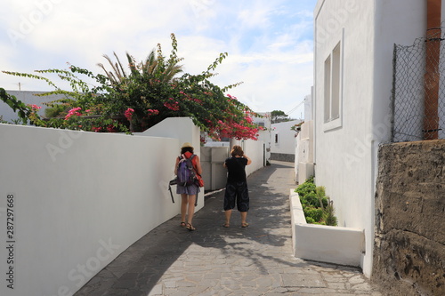 Fototapeta Naklejka Na Ścianę i Meble -  ruelles de Stromboli