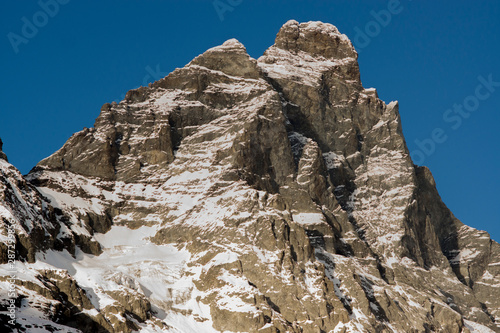 The mount Cervino in the Italian Alps