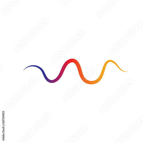 Audio technology, music sound waves vector icon