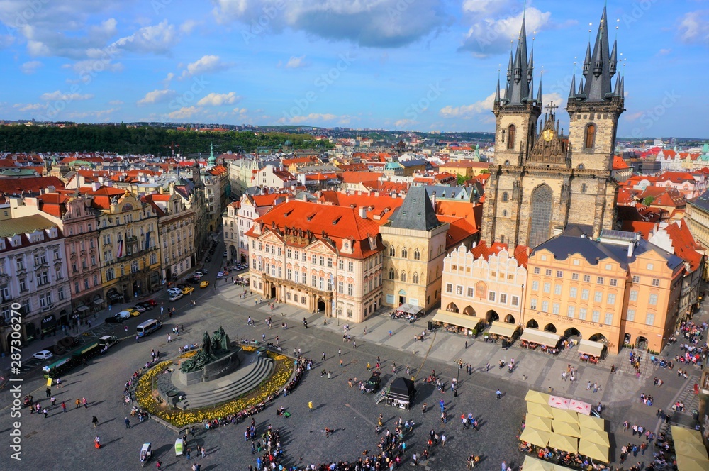 Obraz premium the old city of Prague