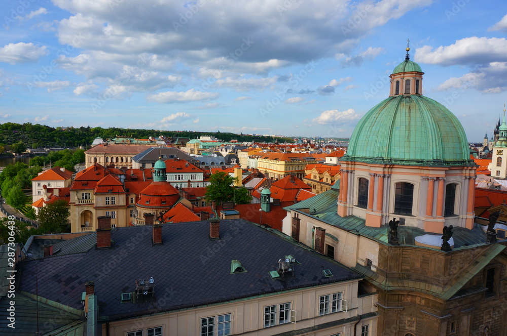 the old city of Prague