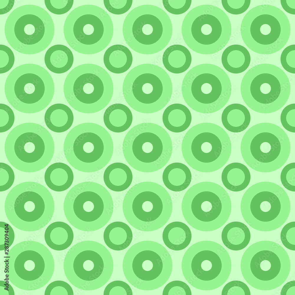 Simple seamless circle pattern background - vector design