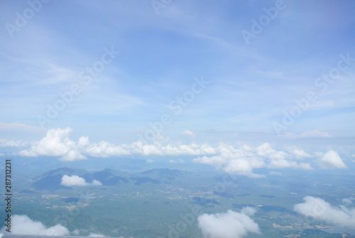 Beautiful Blue sky with clouds