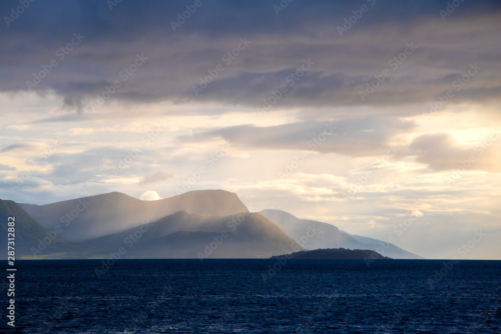 Romsdalsfjord, Moldefjord, Midfjord - many names for the same fjord. Møre og Romsdal, Norway Romsdalsfjord, Moldefjord, Midfjord - many names for the same fjord. Møre og Romsdal, Norway